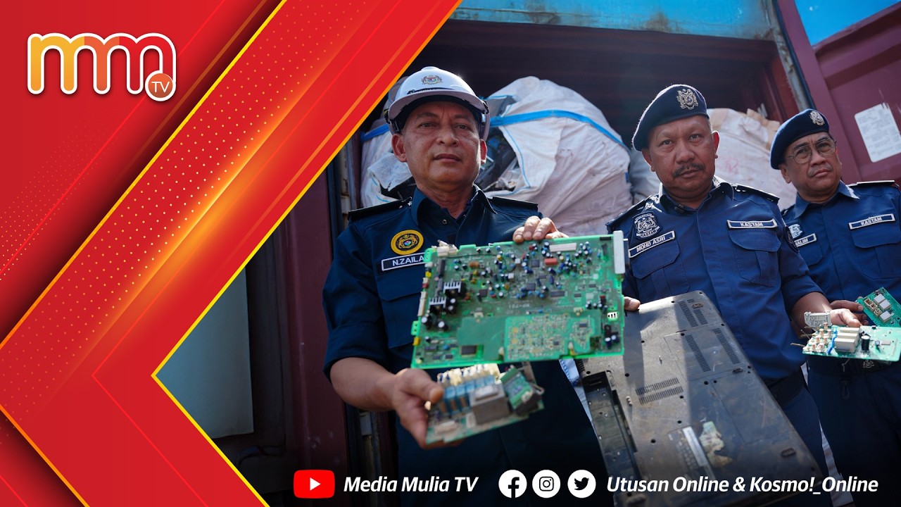 Isytihar tembaga tapi rupanya sisa elektronik RM2 15 juta