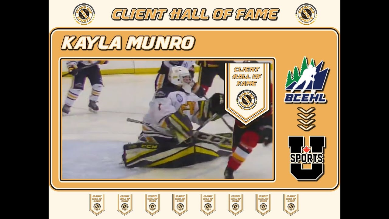 Kayla Munro - BCEHL Female U18 AAA to USports | Recruiting Video | Stand Out Sports
