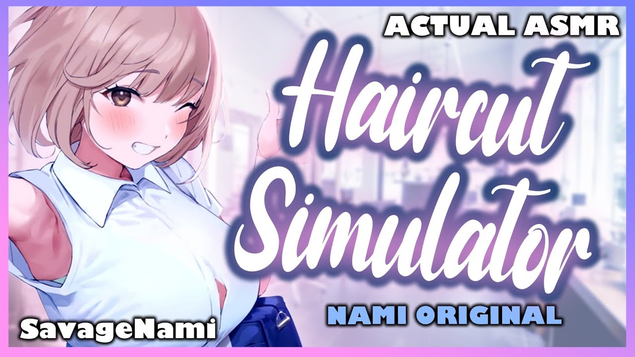 40Mins Binaural 3D Actual ASMR Barber Shop Personal Attention Valley Girl Hair Stylist ASMR Rambles