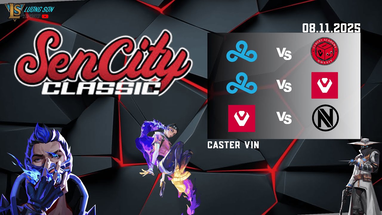 🔴 Bình Luận Tiếng Việt SEN City Classic 2025 | CUBE vs C9 | SEN vs C9 | ENVY vs SEN | Caster Vin