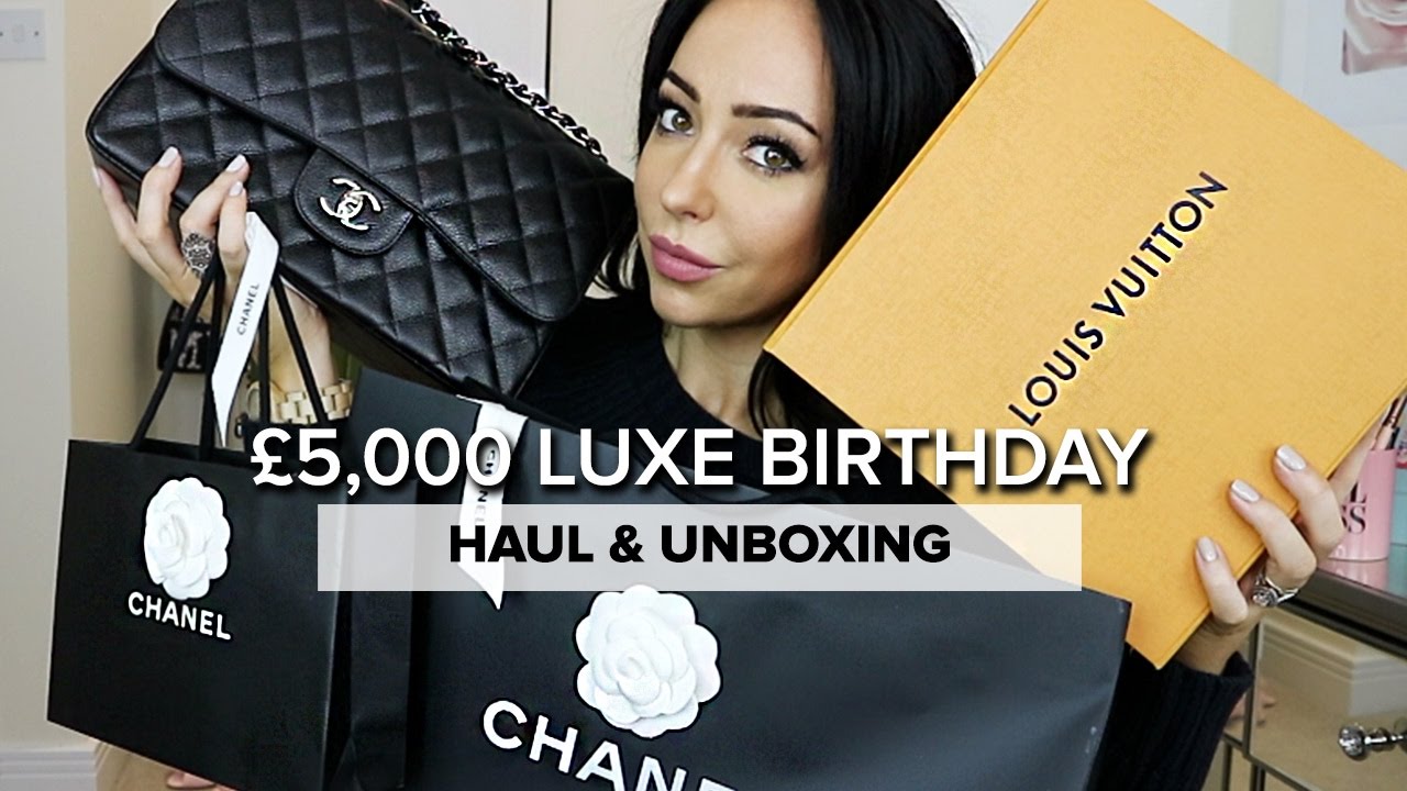 IT'S MY BIRTHDAY HAUL! // Chanel, Louis Vuitton, Harrods