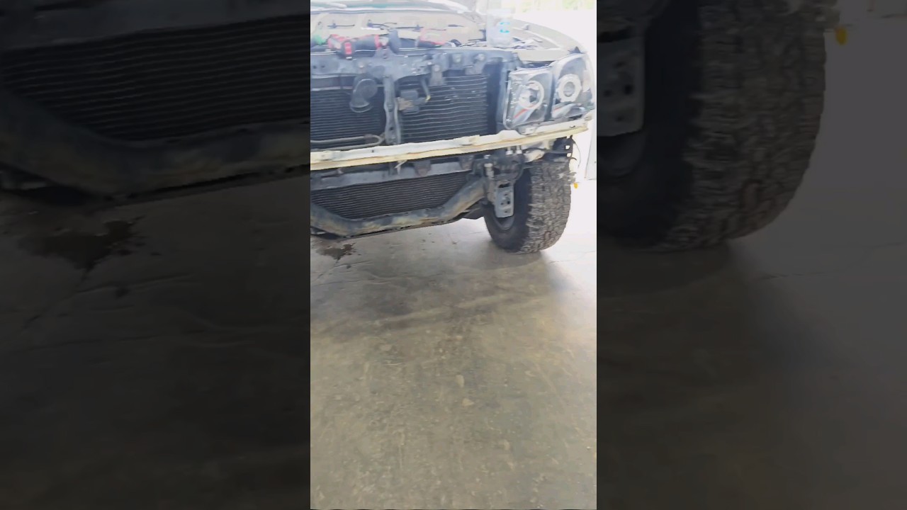 Lexus gets a face lift with a @Victory4x4 front bumper and sylvania 3 inch cube lights.