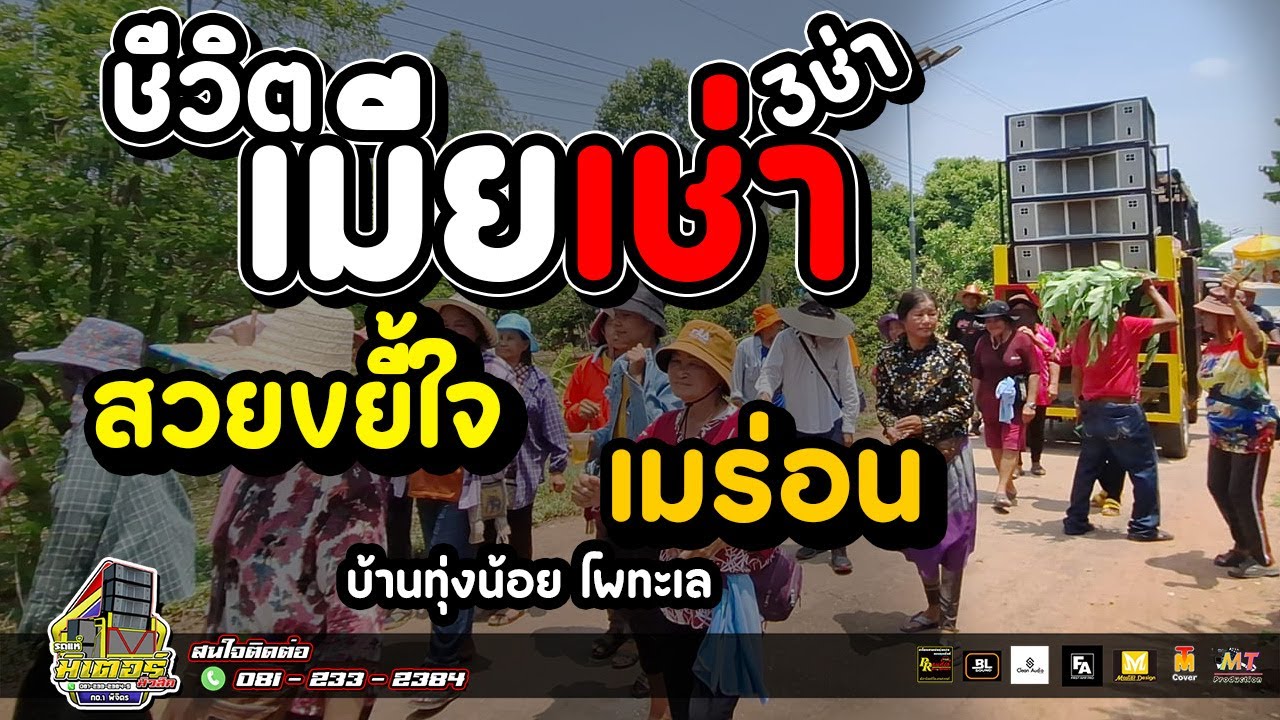 เมียเช่า+สวยขยี้ใจ+เมร่อน(บ้านทุ่งน้อย) I วงดนตรีมิเตอร์มิวสิค
