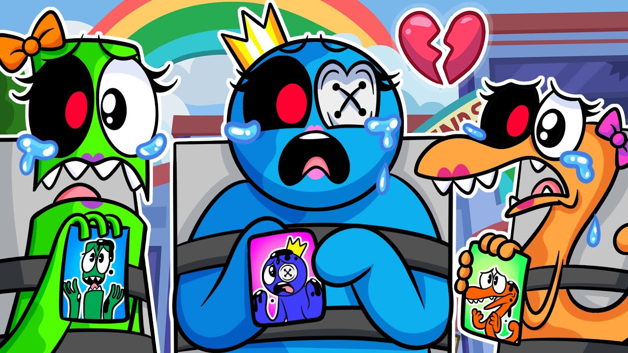 The RAINBOW FRIENDS are GIRLS?! Rainbow Friends Corrupted Animation