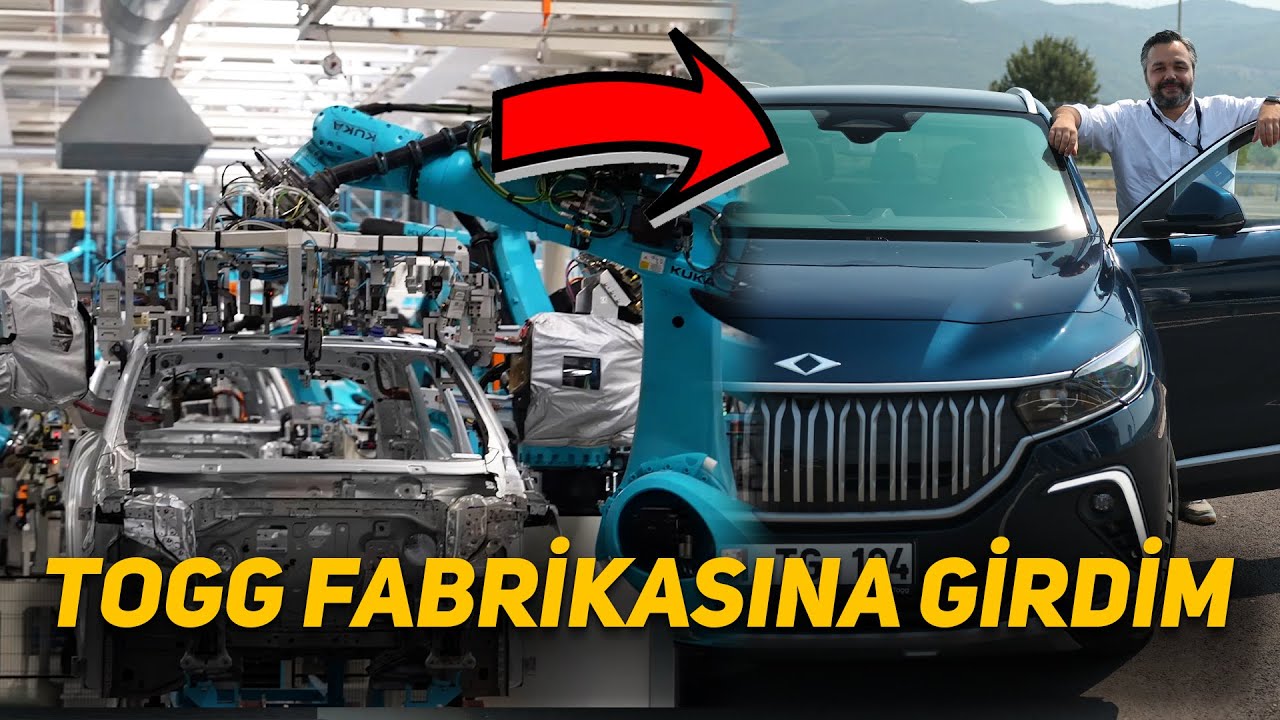 Togg fabrikasına girdim | Tüm detaylar, merak edilen her şey