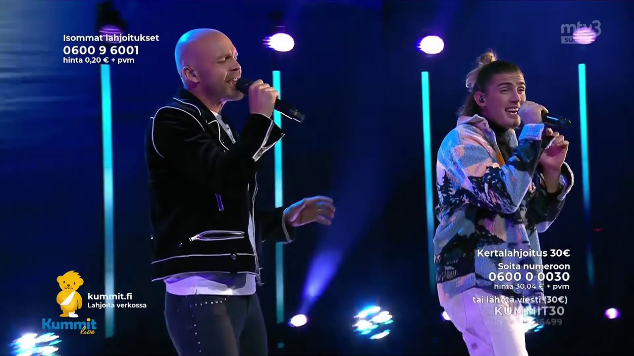 Robin Packalen & Juha Tapio - Ohikiitävää (LIVE @ Elämä Lapselle 2022)