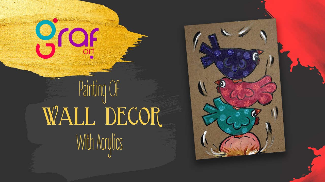 Painting of Wall Decor - MDF