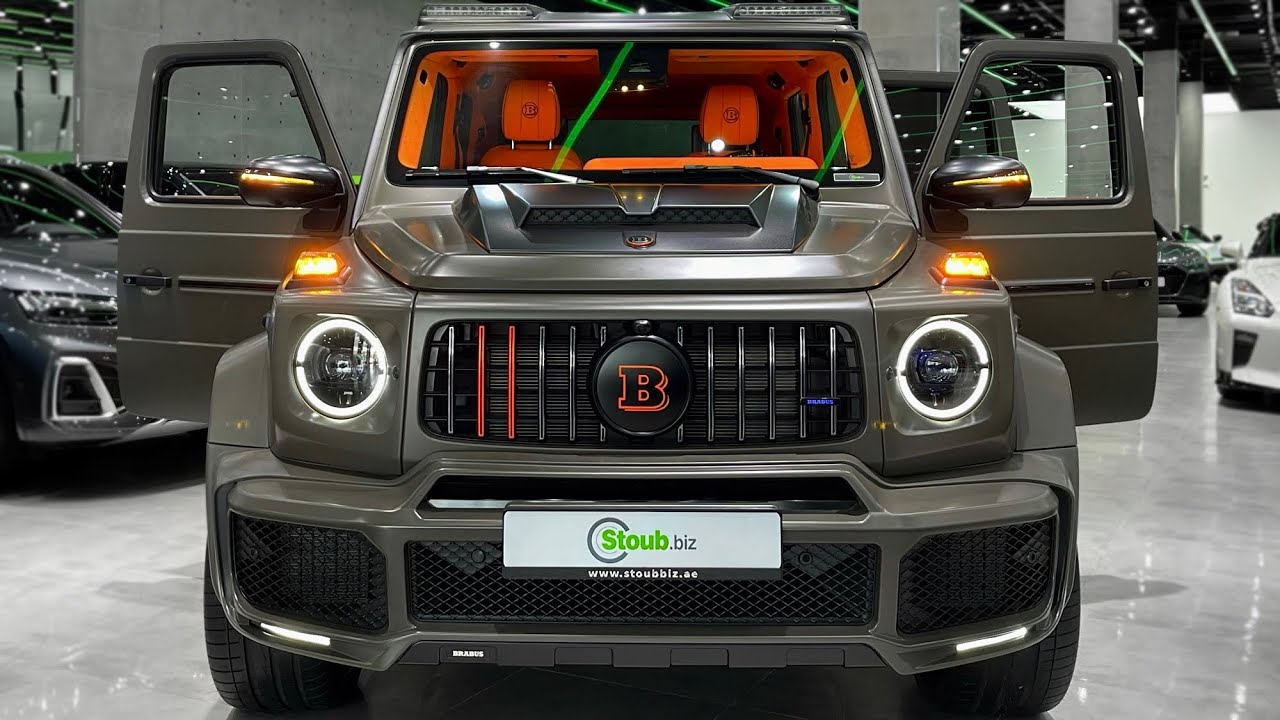 2023 Mercedes G63 BRABUS (800HP): Luxurious Beast of SUV!