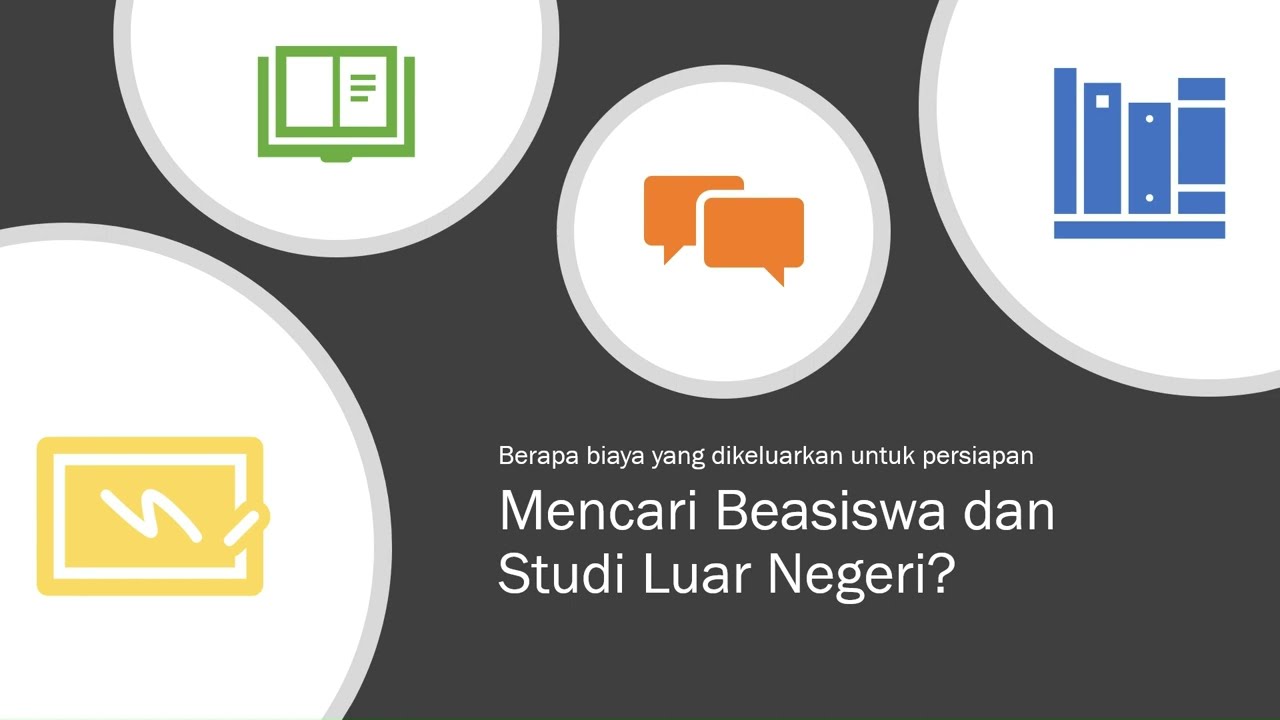 BUTUH BUDGET SEGINI UNTUK PERSIAPAN BEASISWA DAN KULIAH LUAR NEGERI? #biayapersiapan #studyabroad