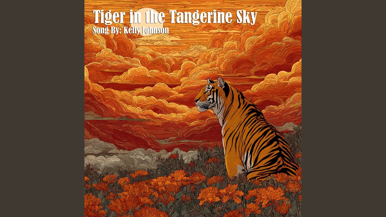 Tiger in the Tangerine Sky