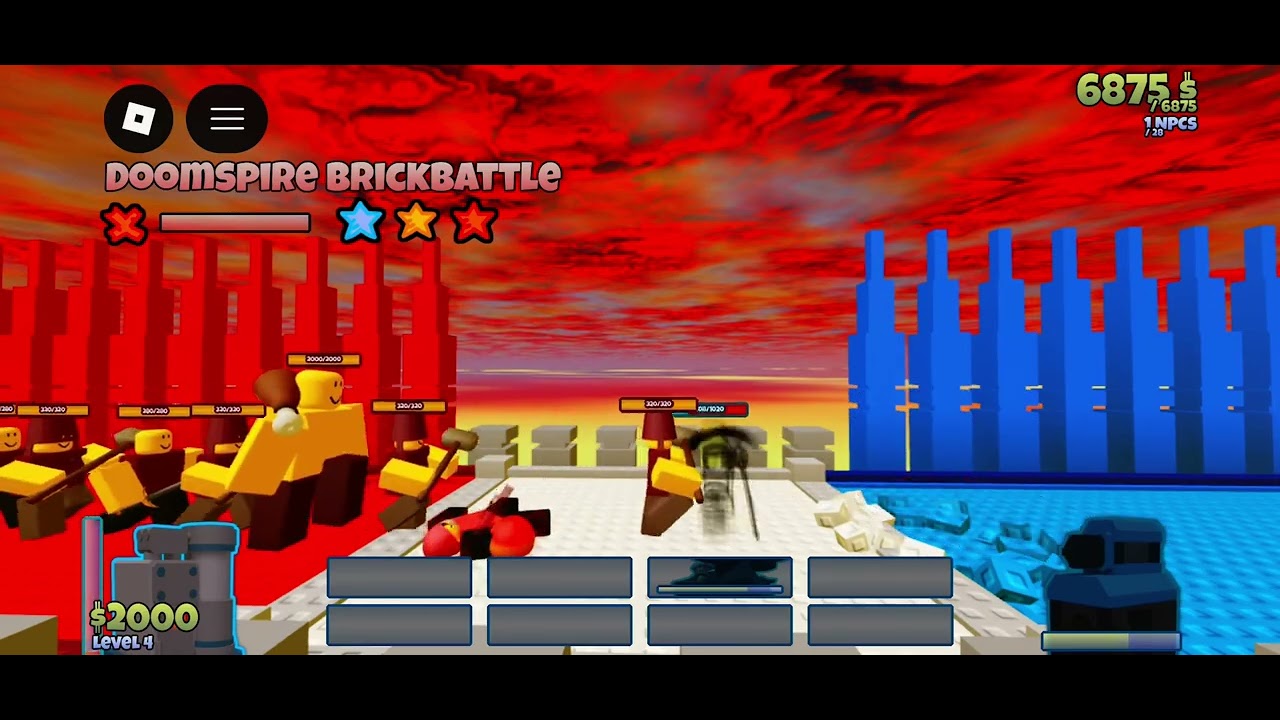 The Battle Bricks. 1 slot 3* Doombringer