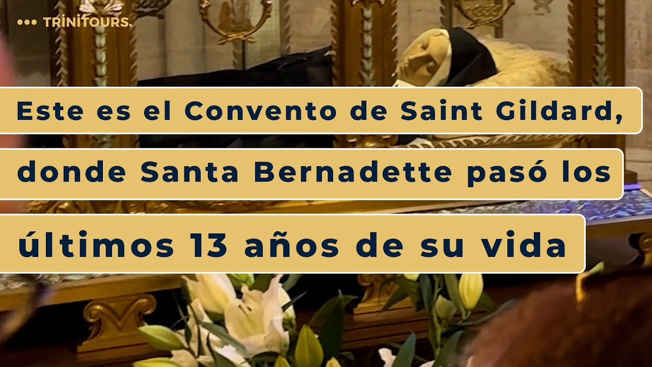 Este es el Convento de Saint Gildard, donde Santa Bernadette pas&oacute; los &uacute;ltimos 13 a&ntilde;os de su vida 🙏