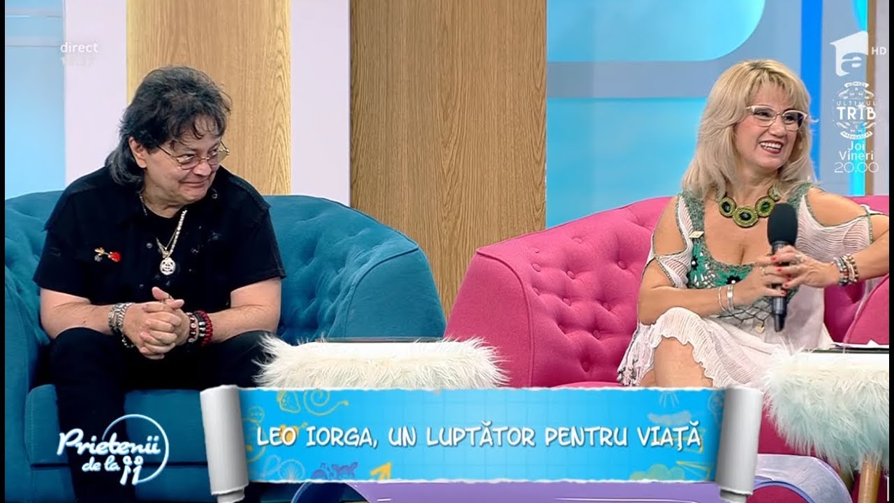 Leo Iorga, un luptător pentru viață! De șapte ani, artistul suferă de cancer pulmonar