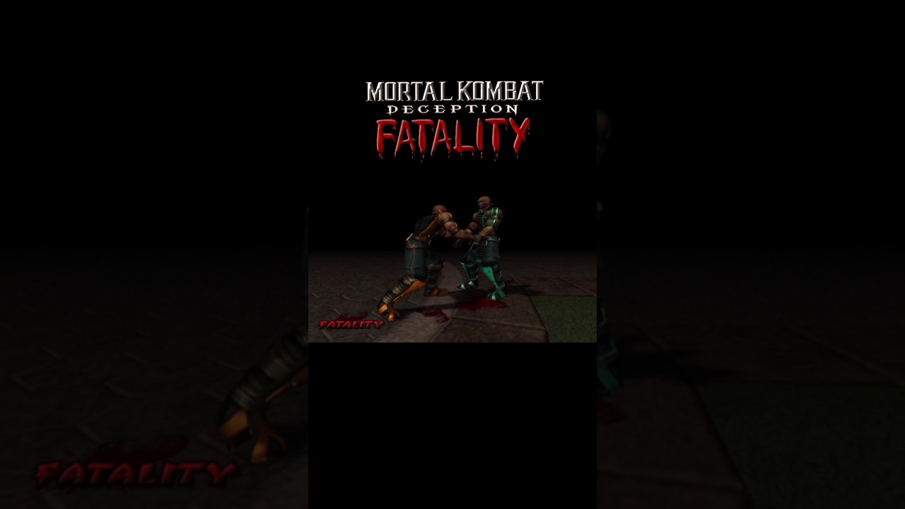Darrius Fatality 1 Arm Rip Mortal Kombat Deception 