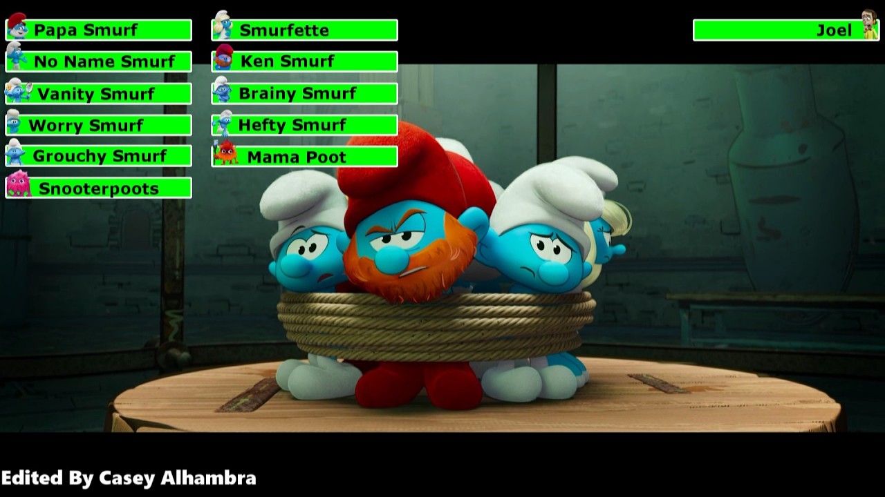 Smurfs (2025) Escape Razamel's Castle with healthbars