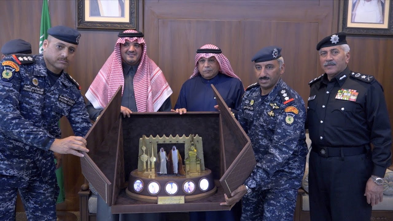 زيارة صاحب السمو الملكي الامير عبد العزيز بن سعود بن نايف آل سعود  لمعسكر قوات الأمن الخاصة