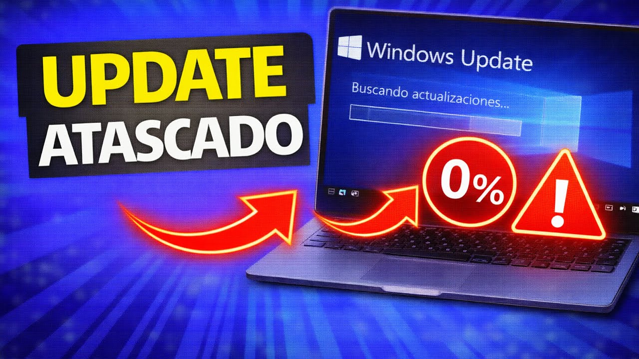 ✅COMO SOLUCIONAR QUE WINDOWS UPDATE SE QUEDA ATASCADO AL 0