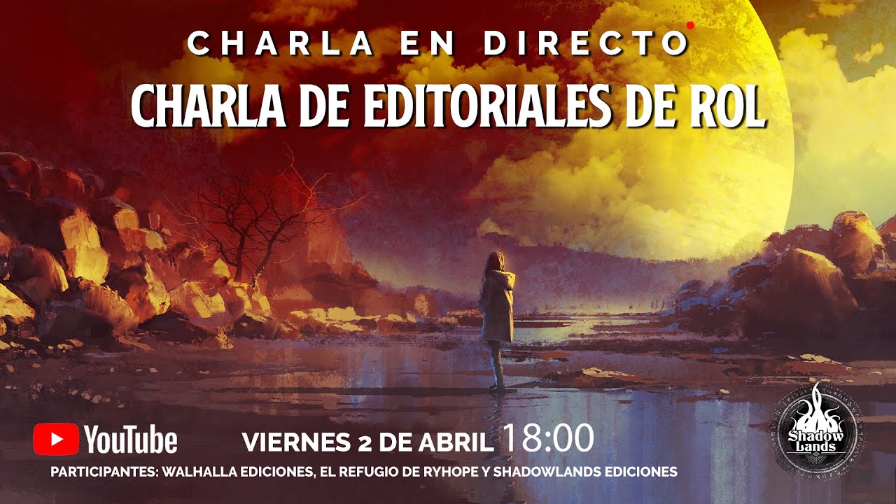 Charla de editoriales de juegos de rol (Netcon 2021)