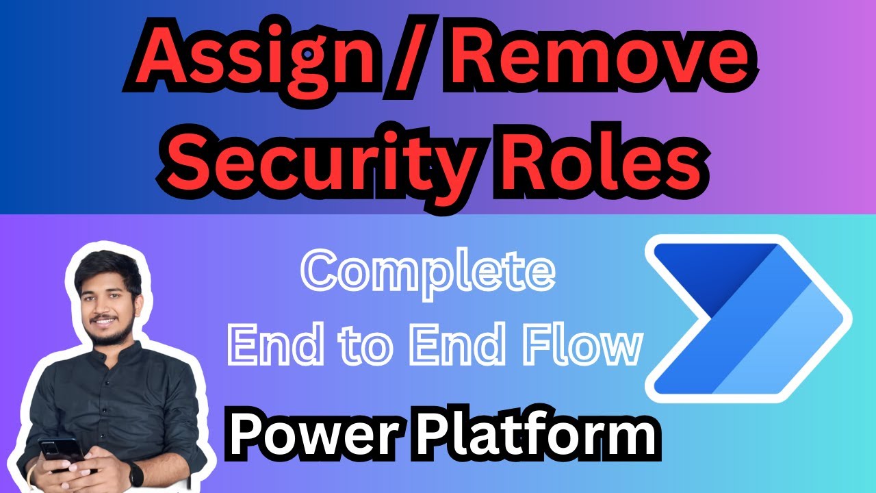 Add or Remove Security Role Power Automate Flow