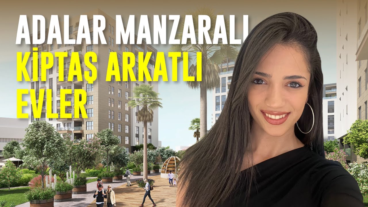 Роскошный тур по дому с видом на острова в Pendik Kiptaş Arkatlı Evleri
