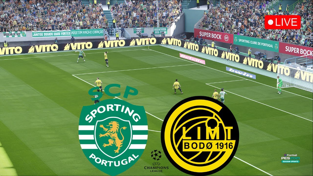 Sporting vs Bodo Glimt • Champions League 2025/26 • PES 21 Match Simulation