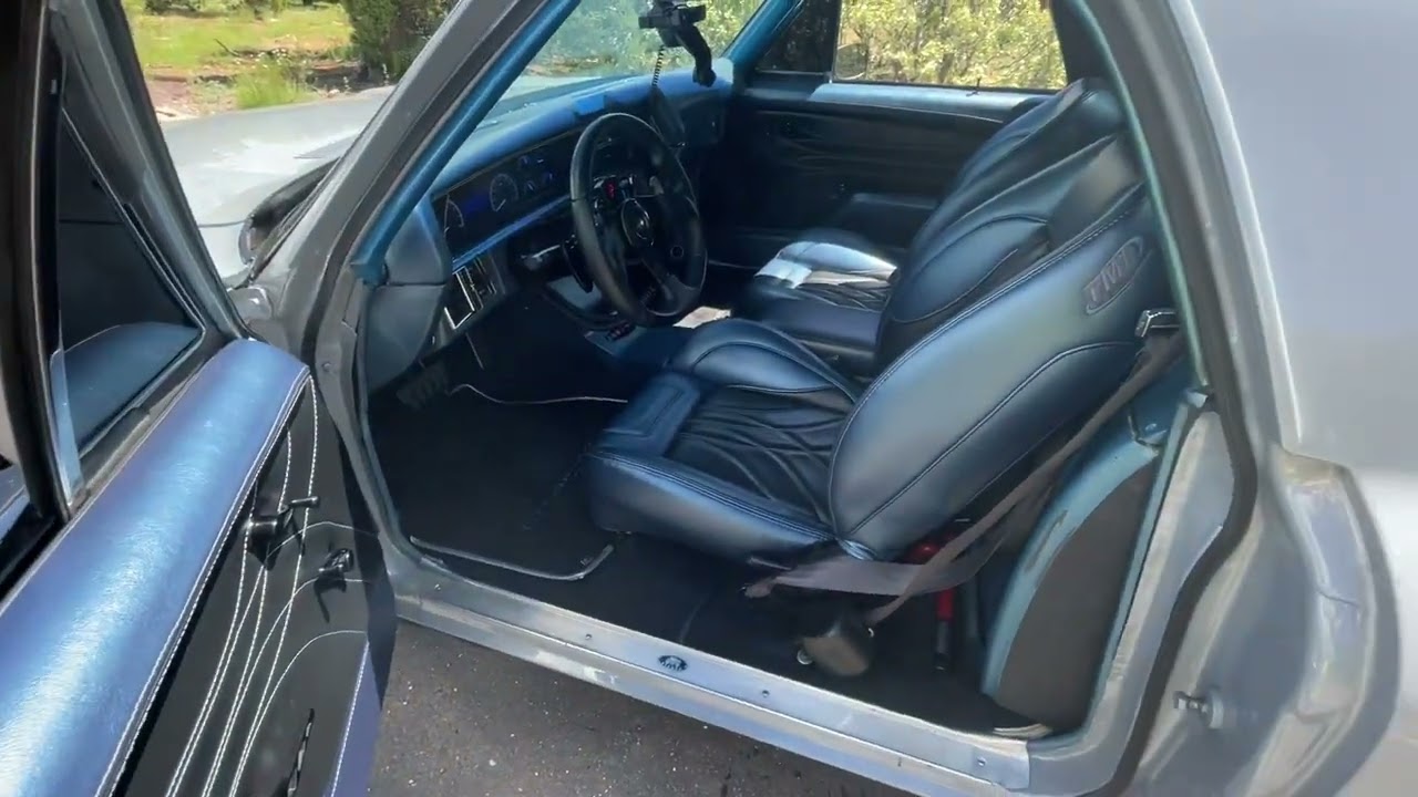 70 El Camino Restomod- TMI Interior