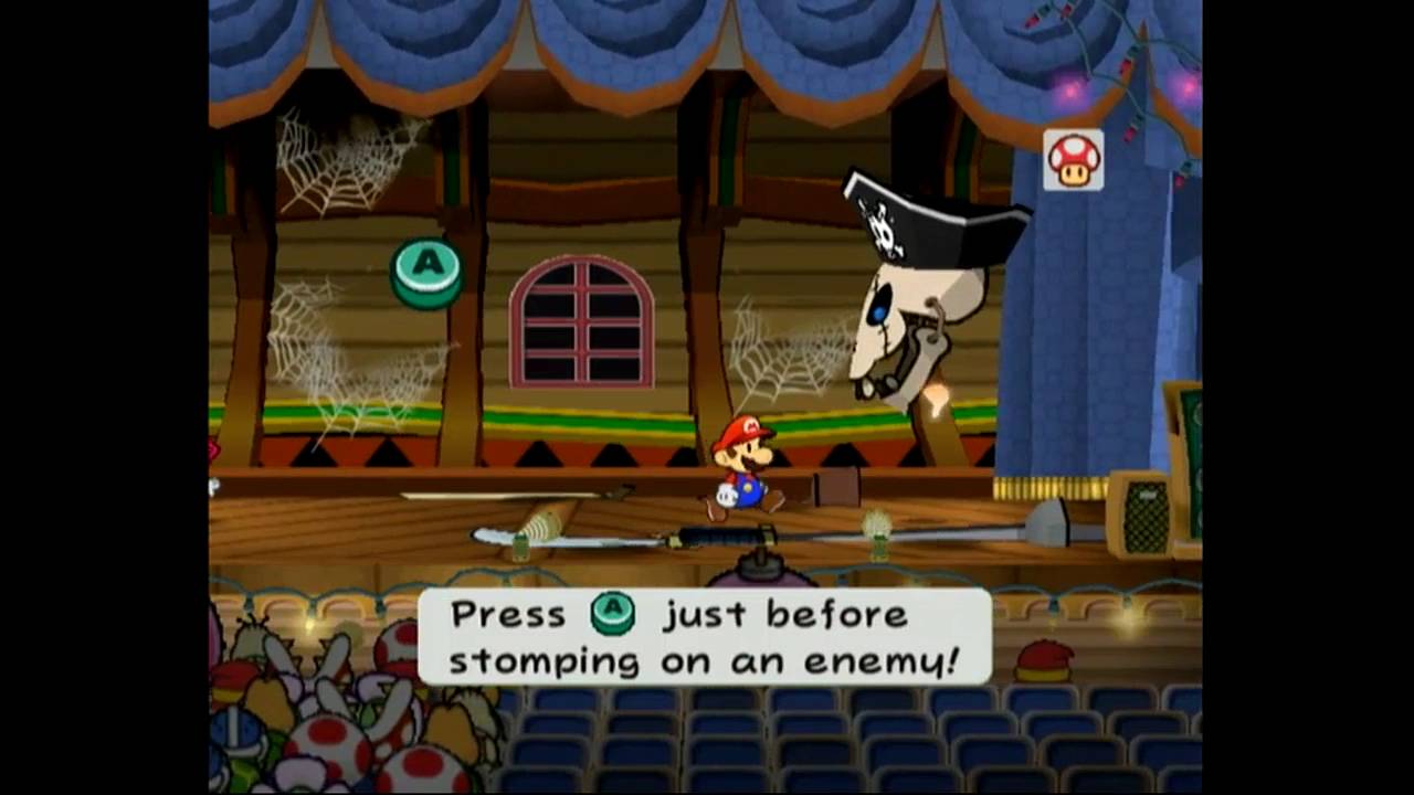 Paper Mario The Thousand Year Door Boss 5: Cortez and Lord Crump