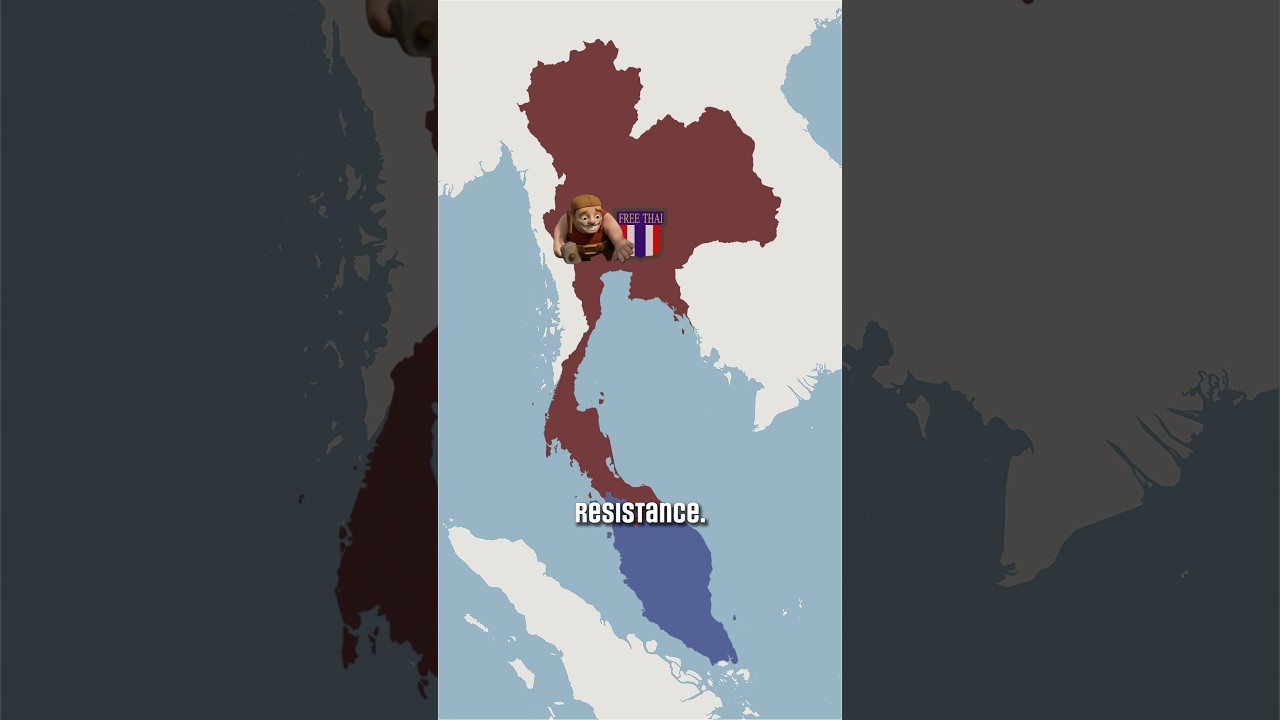 How Thailand fought for Japan and the Allies at the same time #ww2 #history #thailand