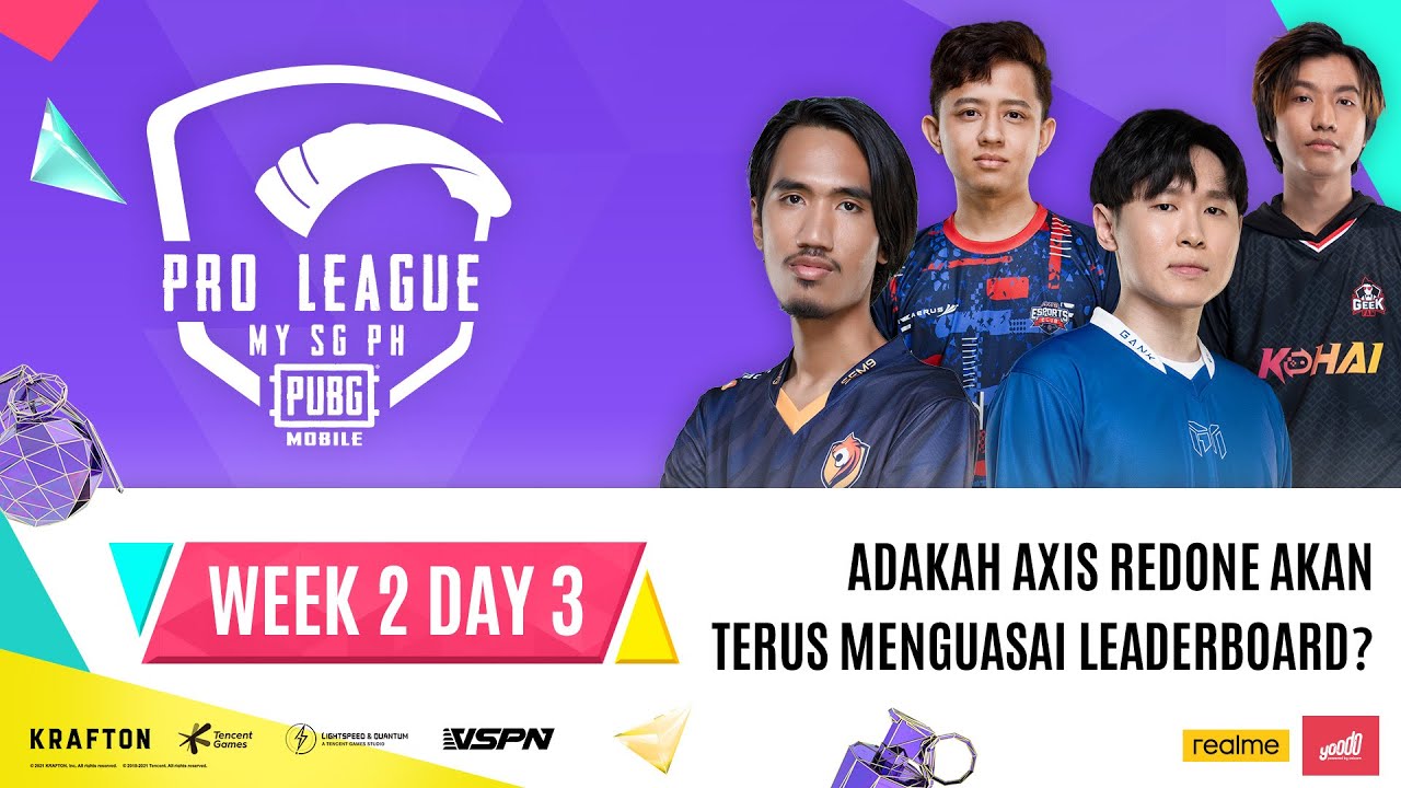 [BM] 2022 PMPL MY/SG/PH W2D3 | Spring | Adakah Axis redONE akan terus menguasai leaderboard?