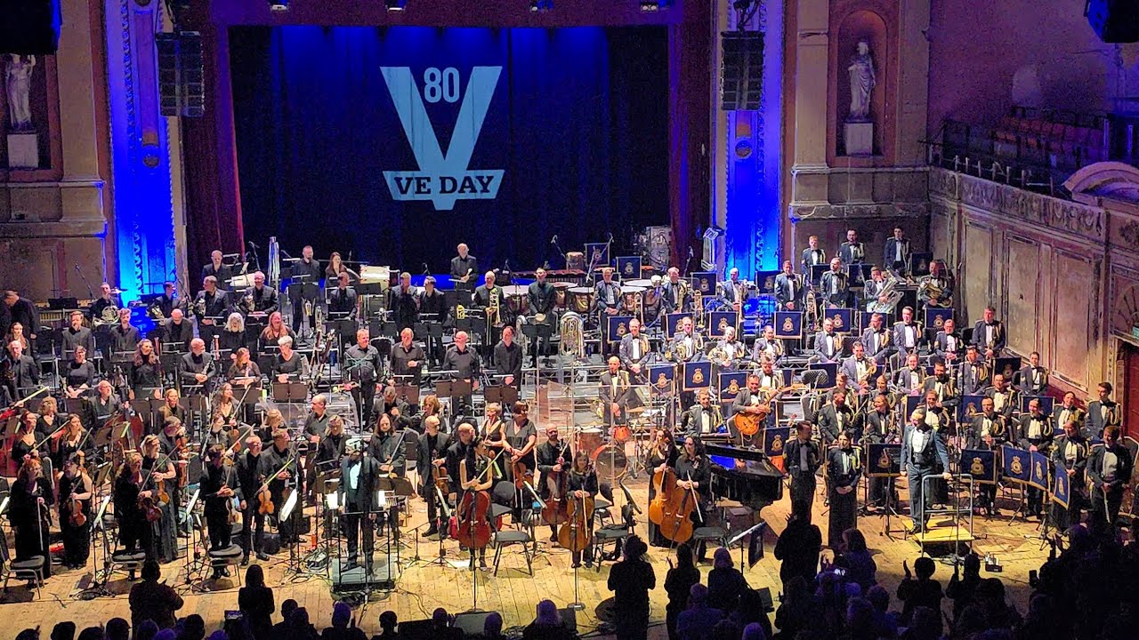 Central Band of the RAF & BBC Live Orchestra | VE Day 80 | Alexandra Palace Theatre