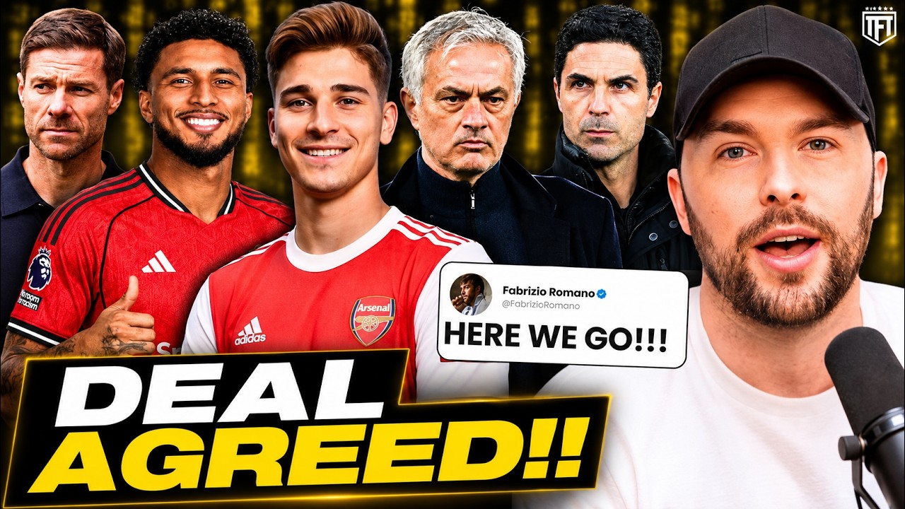 DONE DEAL! Jose to Madrid COMPELTE✍️ Alvarez to Arsenal ✅ Arteta NEW DEAL & Alonso to Chelsea CLOSE⌛