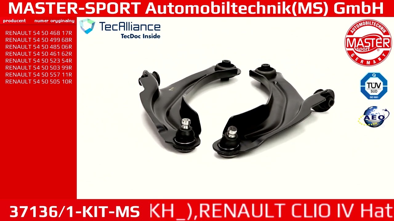 37136/1-KIT-MS | CONTROL ARM | Master-Sport-Automobiltechnik (MS) GmbH