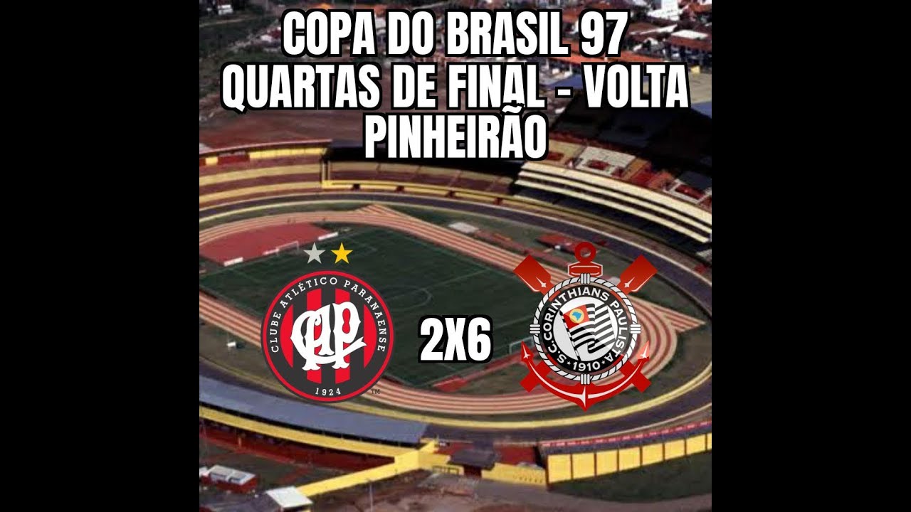 Copa do Brasil 97 - Quartas de final (volta) - Atl&eacute;tico 2x6 Corinthians