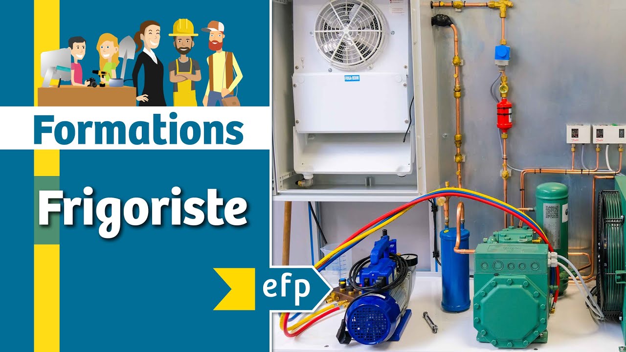 Formation frigoriste à l'efp - Venez vous former à Bruxelles avec nous !