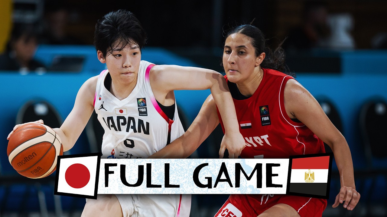 LIVE - Japan v Egypt | FIBA U17 Women's Basketball World Cup 2026 | Round of 16