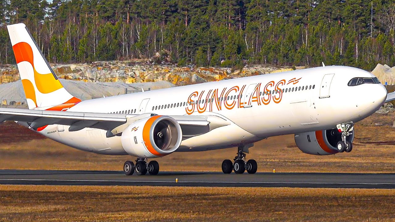 ✈️ BEAUTIFUL CLOSE-UP Landings and Takeoffs - A330, B777, B787… | Stockholm Arlanda Airport Spotting