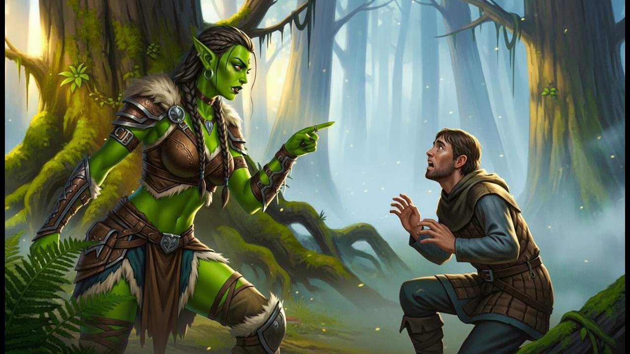 'If You Survive My Test, I'm Yours' Alien Orc Huntress Dared — He Survived and She… | Epic HFY
