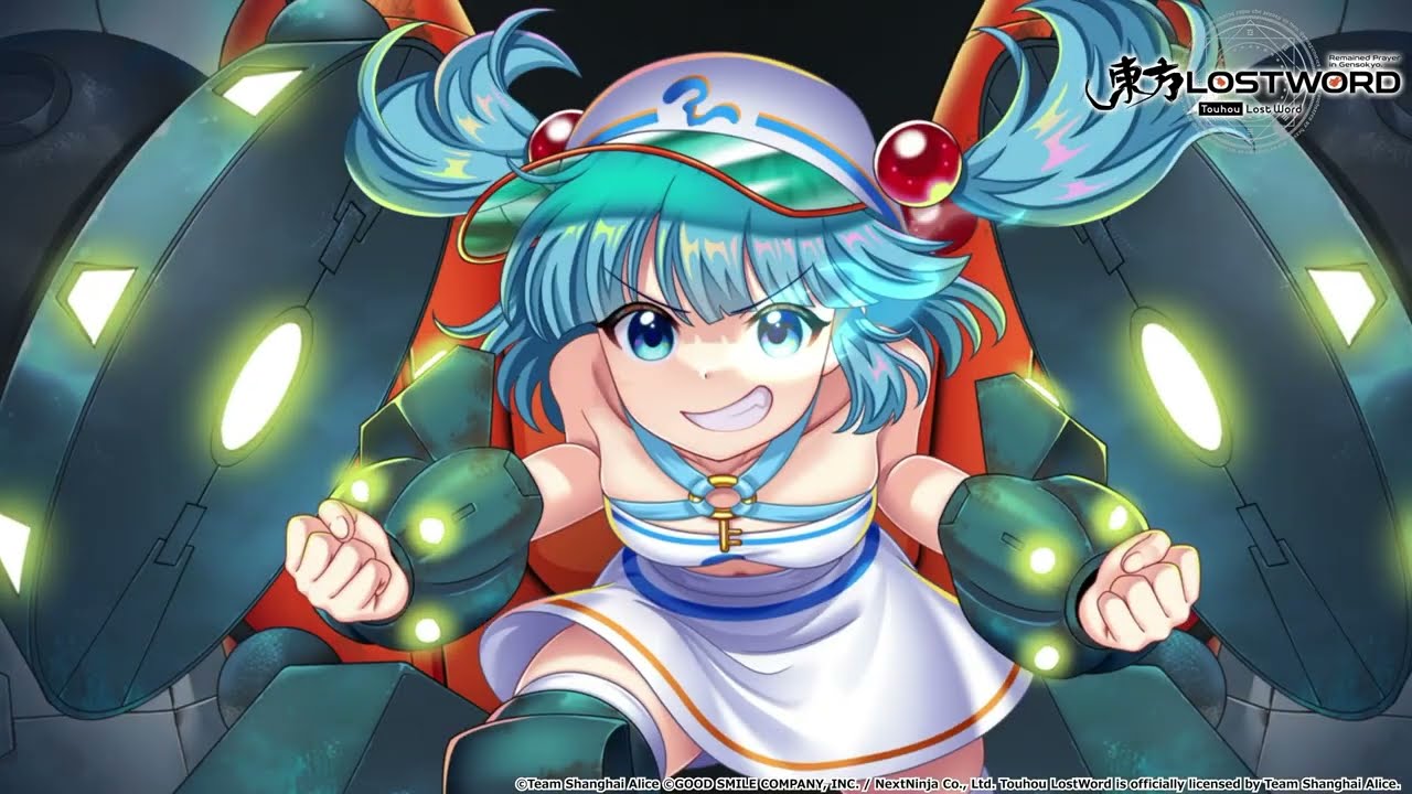 Touhou LostWord - Nitori Kawashiro (Genso-Rig Agremlin)