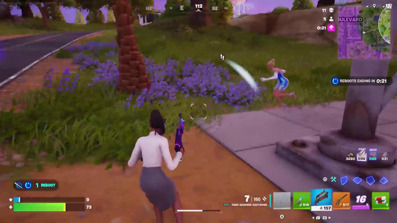 Having fun on Fortnite