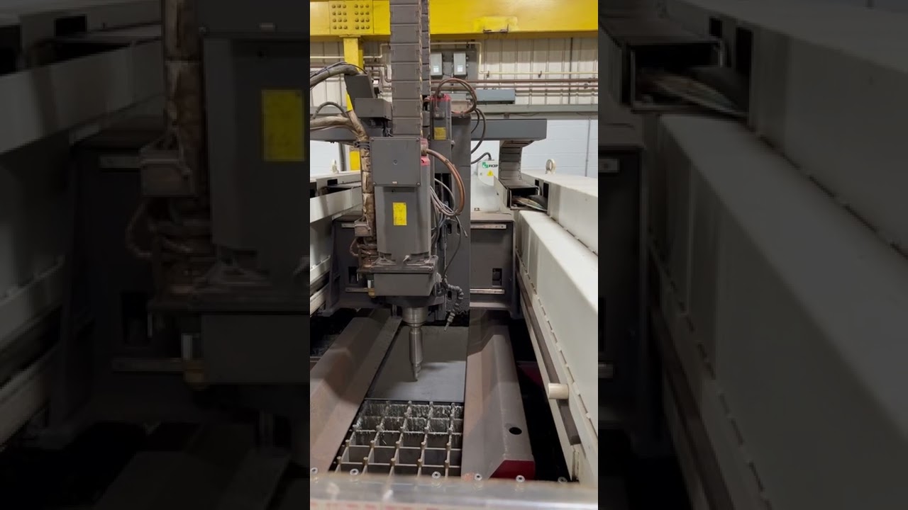 Ficep Gemini HP 25B 8' x 20'  CNC Gantry Drilling, Milling & Plasma Cutting System