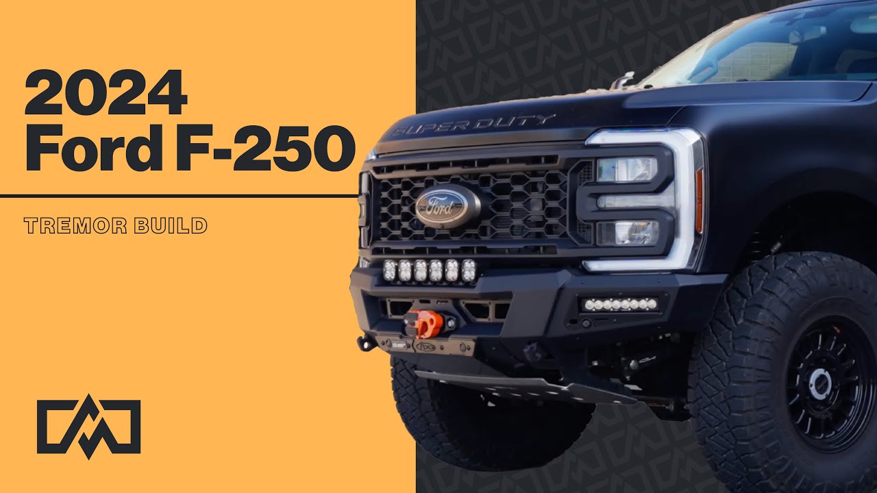 2024 Ford F-250 Tremor Build | CARLI Suspension, ALU-Cab Flatbed, Baja Designs, Method, ASFIR 4x4
