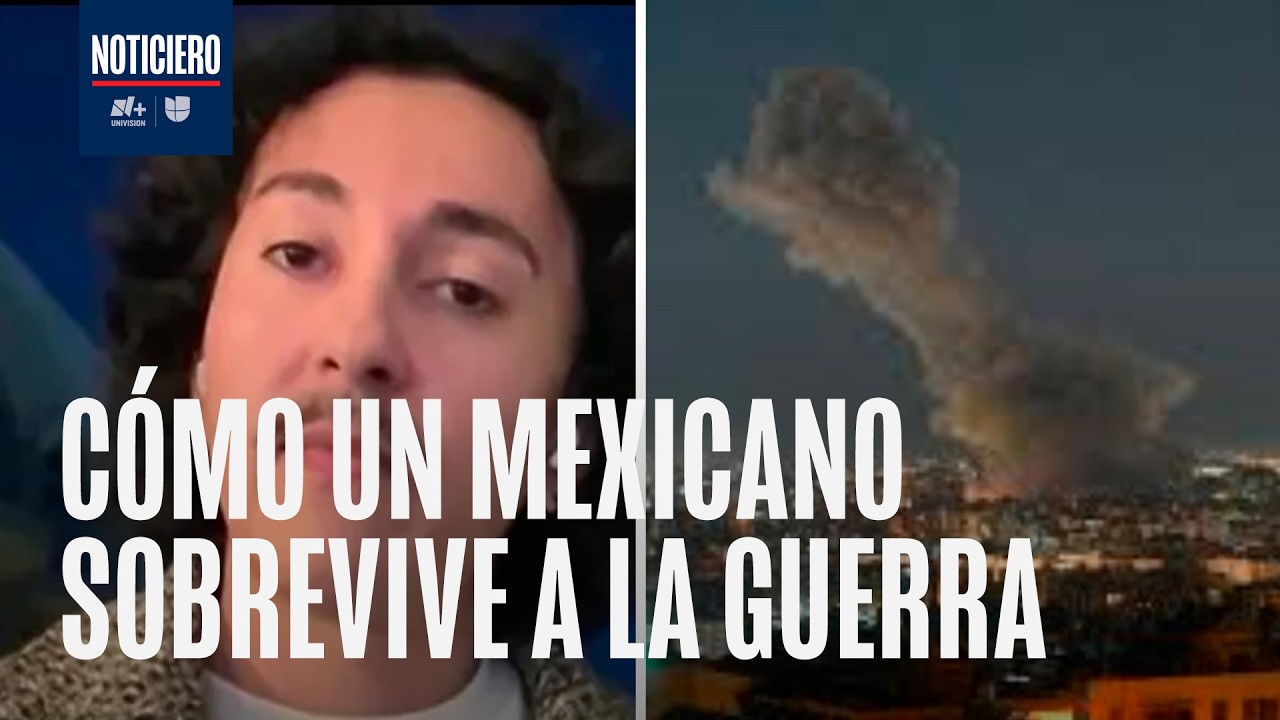 Estudiante mexicano en Israel se refugia en Jerusalén tras ataques de Irán