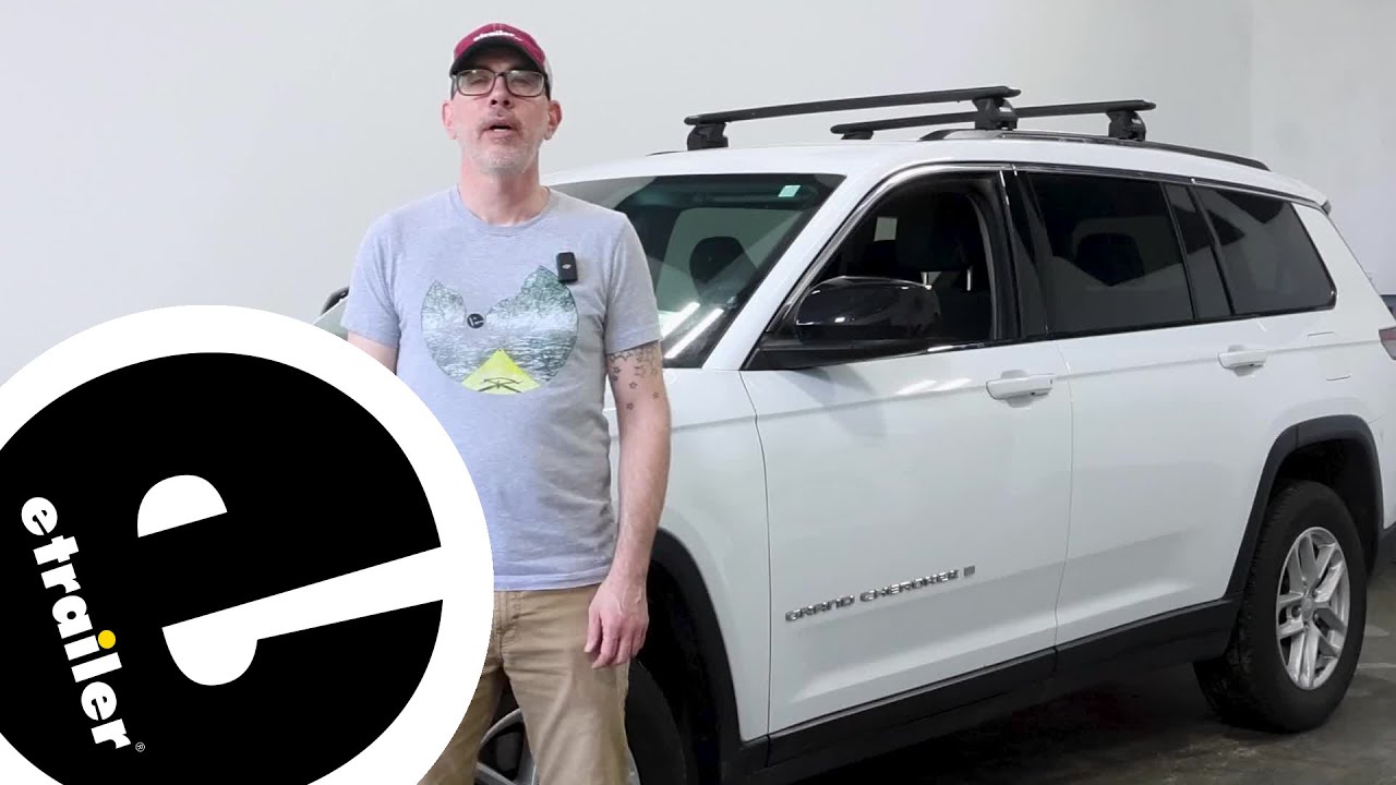 etrailer | Installing the Thule WingBar Evo Roof Rack on a 2023 Jeep Grand Cherokee L