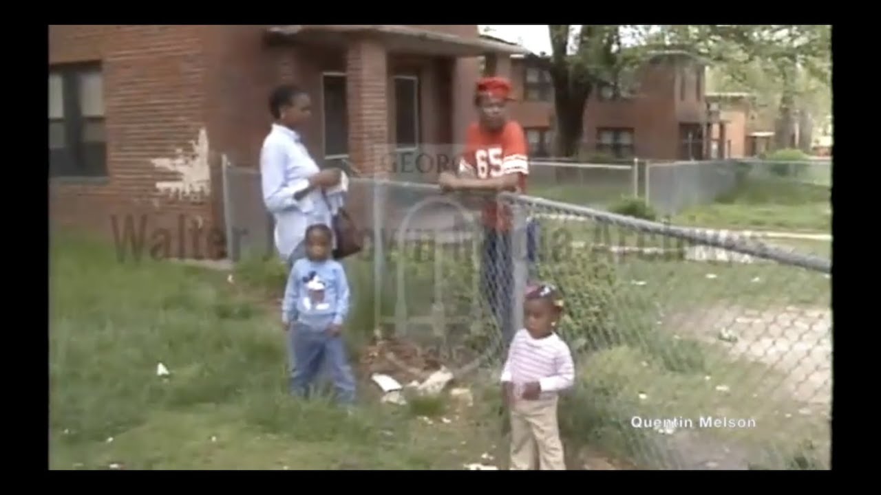 Herndon Homes Housing Project Residents On Alert after Six-year Shot and Killed (April 18, 1988)