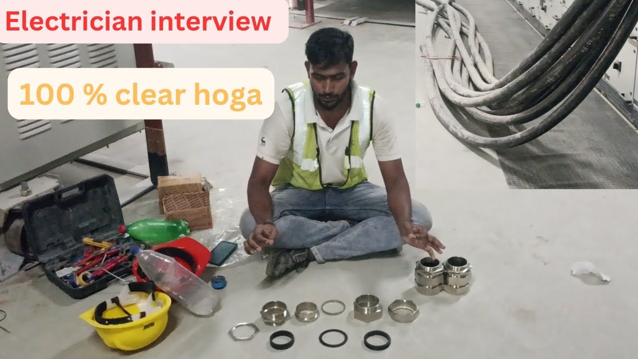 केबल ग्लैंड क्या है| cable gland parts name || cable grand size A to Z