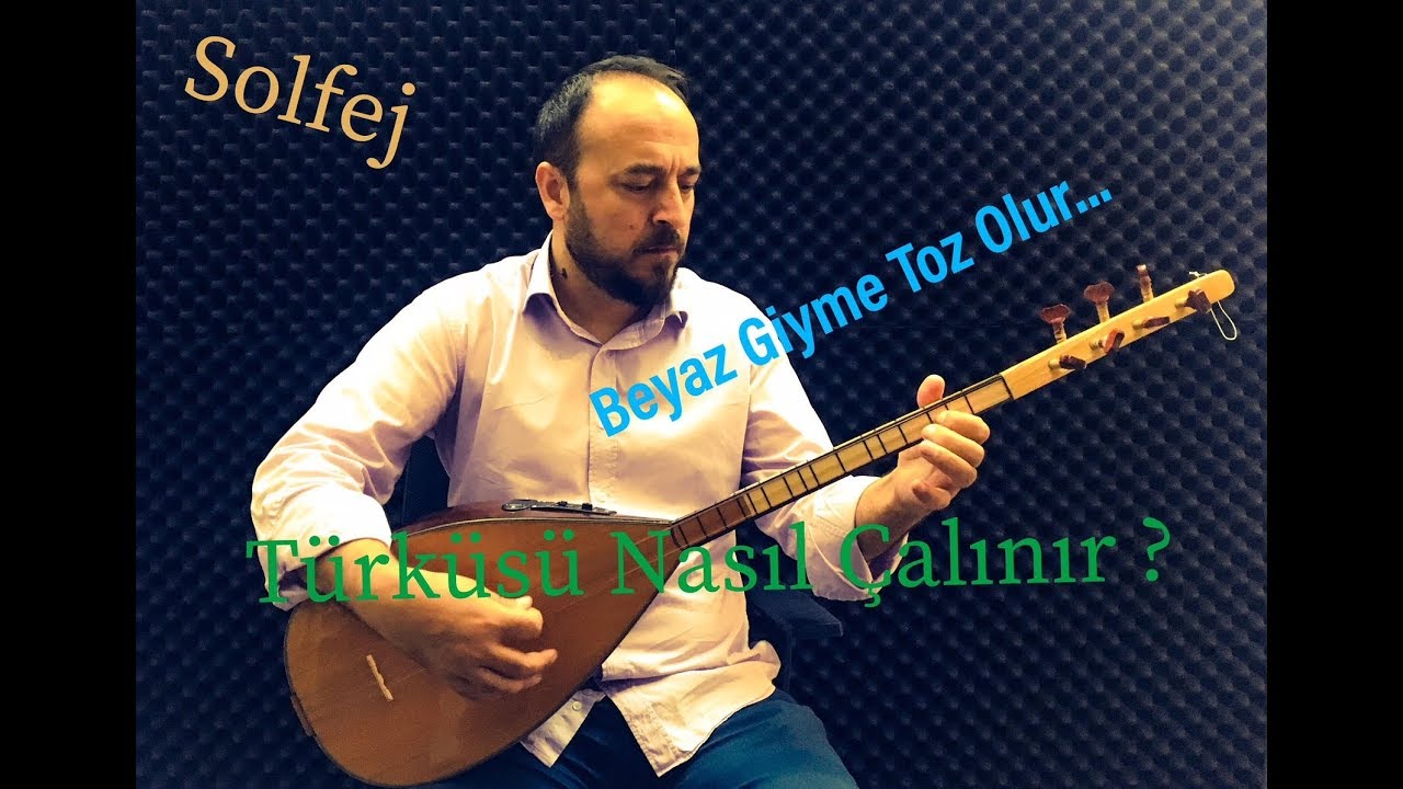 BAĞLAMA DERSİ Beyaz Giyme Toz Olur Türküsü NASIL ÇALINIR ?