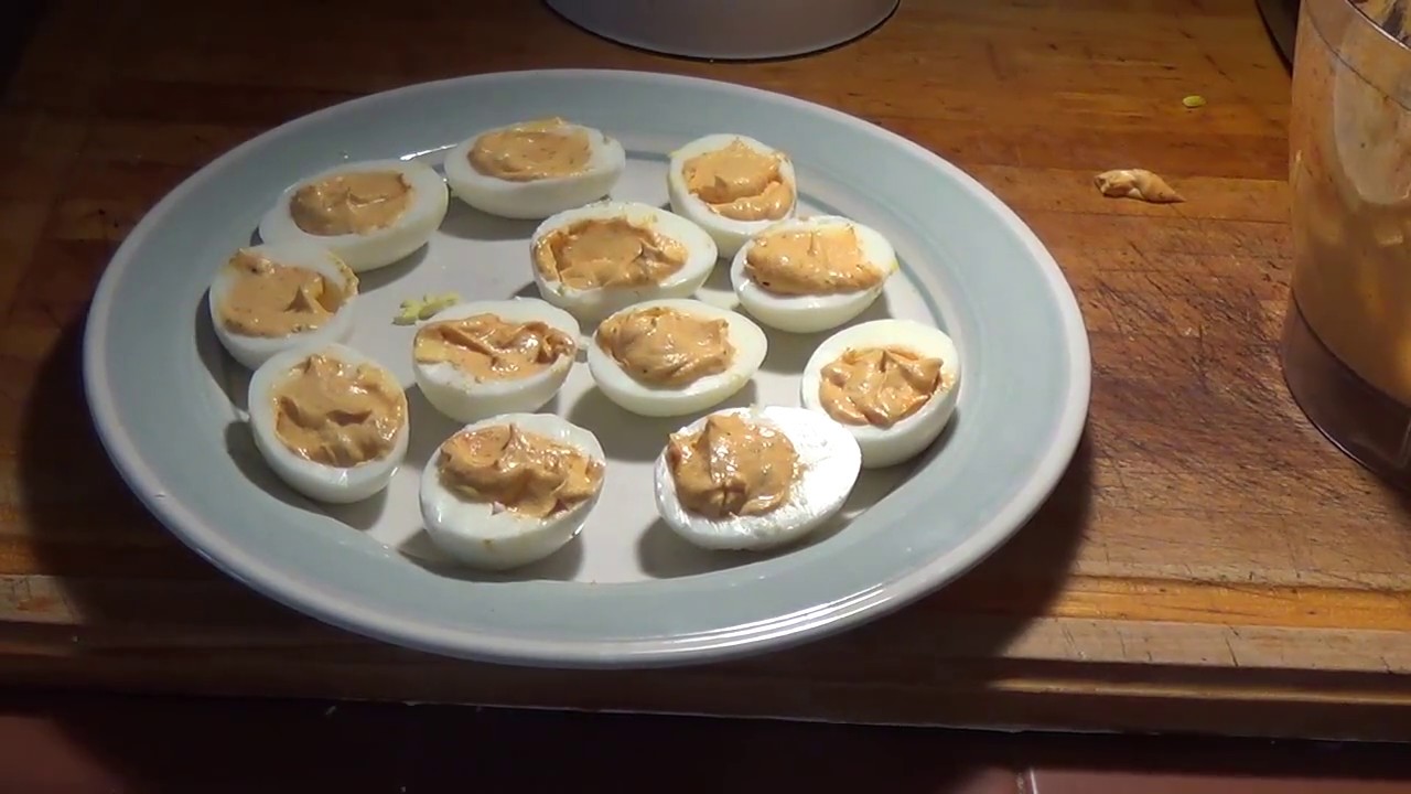Jason's Kitchen: Jason Tries To Make Buffalo Ranch Deviled Eggs