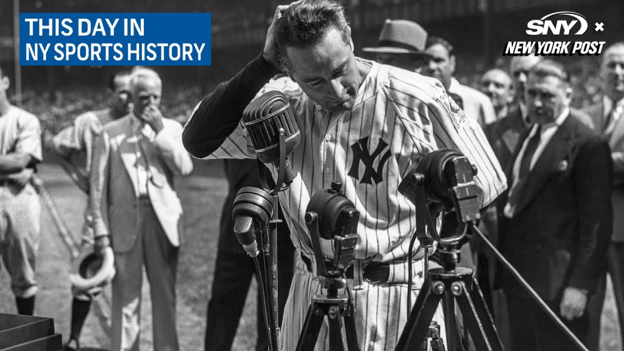 This Day in NY Sports: Lou Gehrig plays in his final game | New York Post Sports