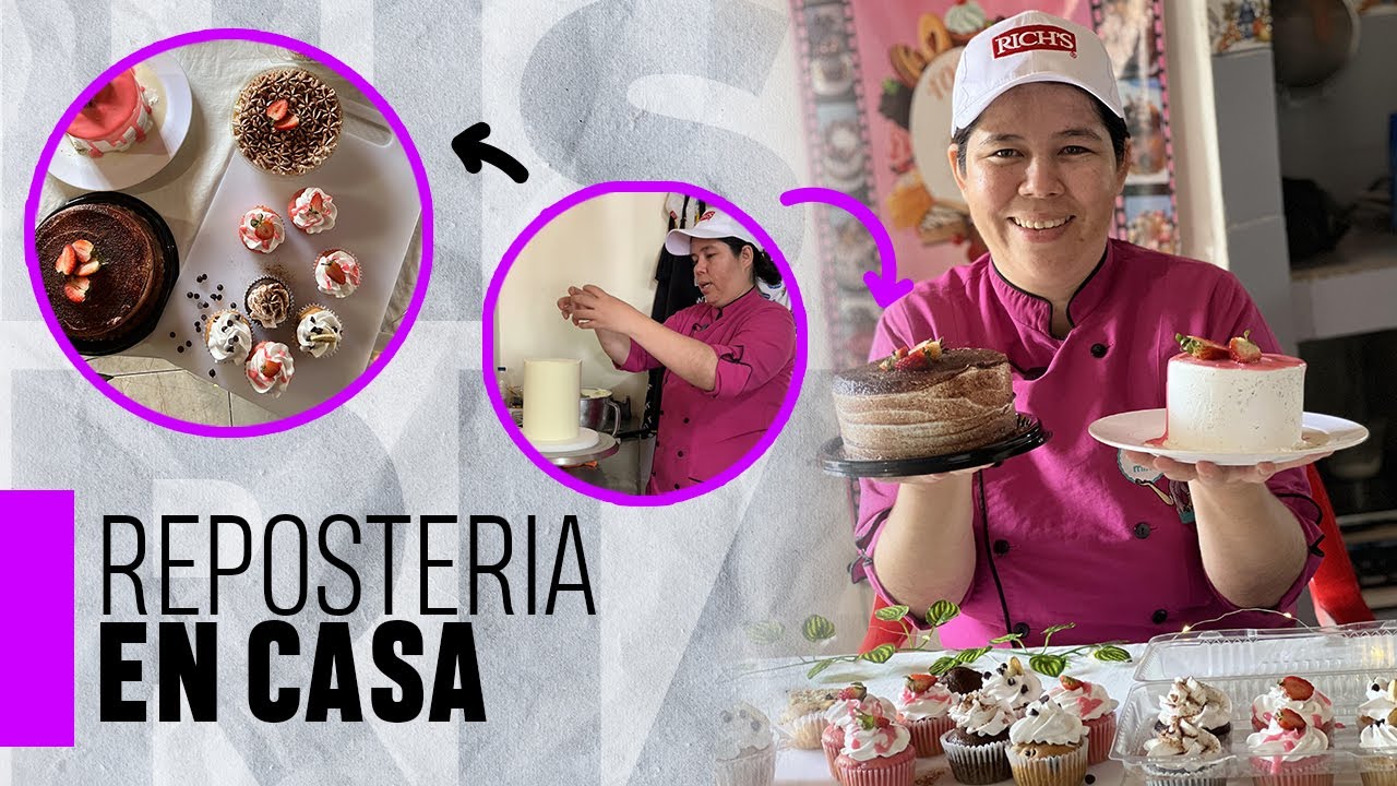 SU HISTORIA TE SORPRENDERÁ😍 UNA PASTELERÍA EN CASA🎂