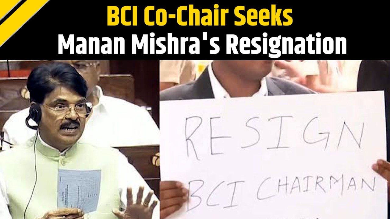 NALSAR Row: BCI Co-Chair YR Sadashiva Reddy Seeks Chairman Manan Mishra's Resignation